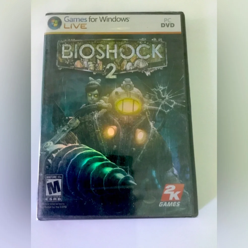 Bioshock 2 Games for Windows PC DVD Factory Sealed NEW in Shrinkwrap NI…